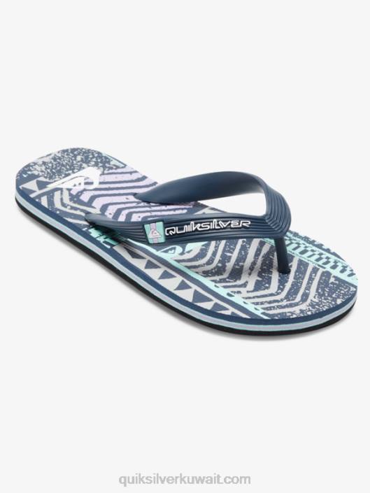 8-16 شبشب مولوكاي Quiksilver أولاد 68002028 أسود / رمادي