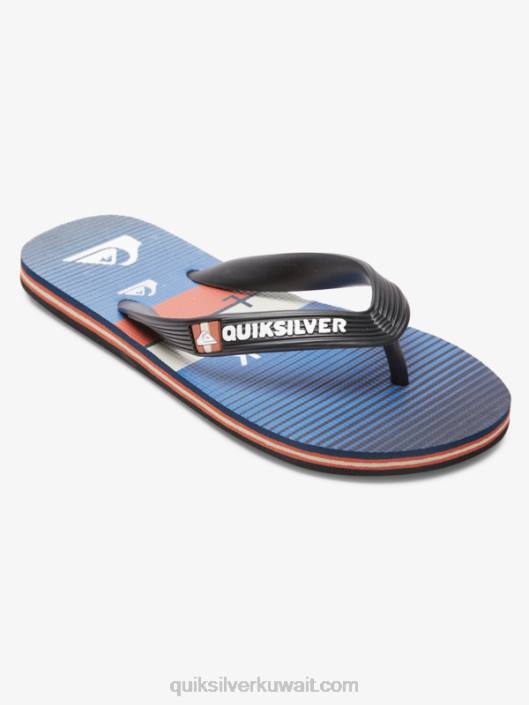 8-16 شبشب مولوكاي Quiksilver أولاد 68002030 أسود / أزرق