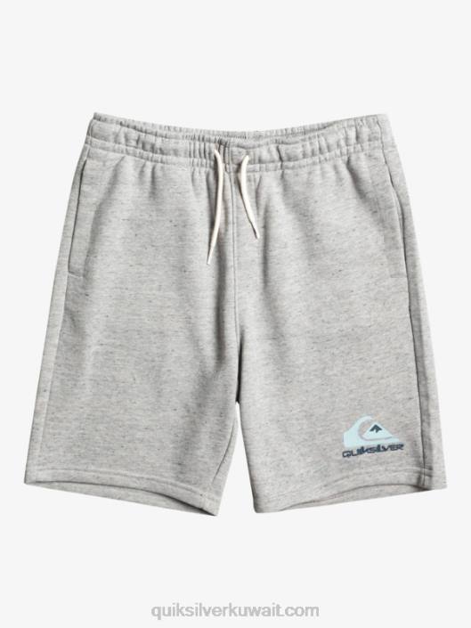 8-16 ركض نهاري سهل Quiksilver أولاد 68002070 هيذر رمادي فاتح