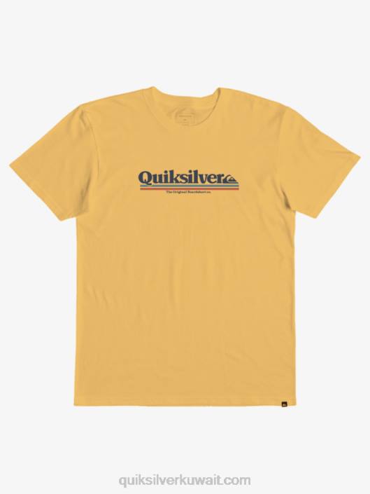 8-16 تي شيرت بين السطور Quiksilver أولاد 68002089 ذهب لامع
