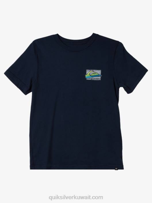 تي شيرت ريترو باهت 8-16 Quiksilver أولاد 68002125 بليزر كحلي