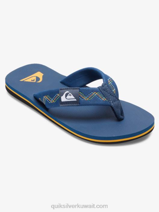 8-16 صندل مولوكاي ستيتش Quiksilver أولاد 68002149 أزرق 1