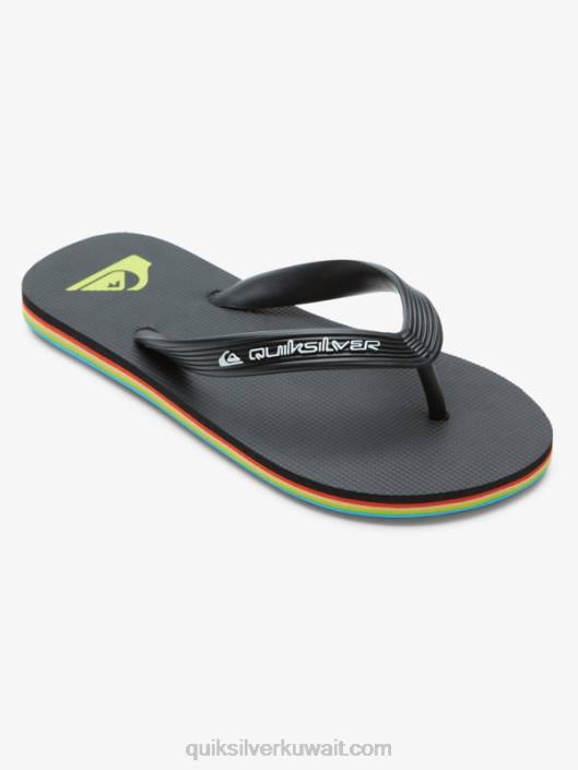 8-16 شبشب مولوكاي كور Quiksilver أولاد 68002169 أسود