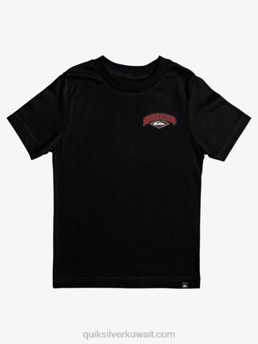 8-16 تيشيرت سيرفر متناسق Quiksilver أولاد 68002177 أسود
