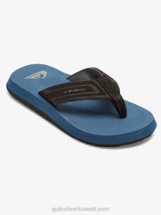 8-16 الصنادل القرد وجع الأساسية Quiksilver أولاد 68002184 أزرق 1
