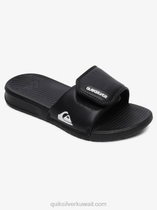 8-16 ساحل مشرق ضبط المتزلجون Quiksilver أولاد 68002185 أسود / أبيض