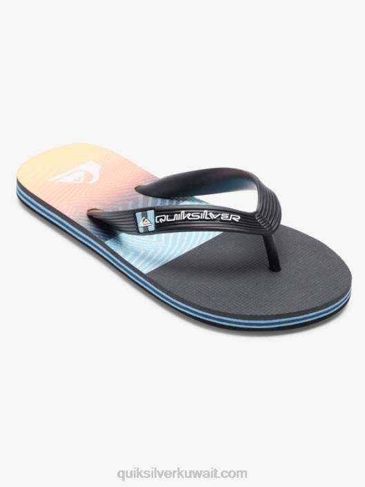 شبشب من 8-16 لوح مولوكاي Quiksilver أولاد 68002206 أسود / برتقالي / رمادي