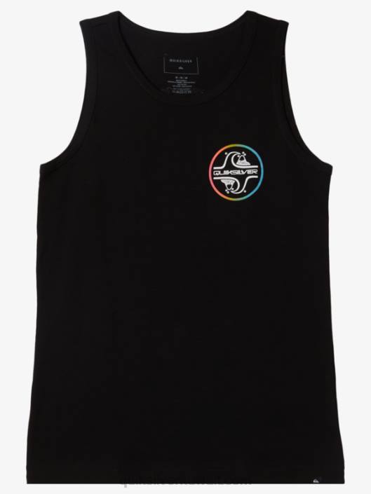8-16 كور تانك فقاعات تي شيرت Quiksilver أولاد 68002228 أسود