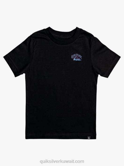 تي شيرت الجارديان 8-16 موجات Quiksilver أولاد 68002230 أسود