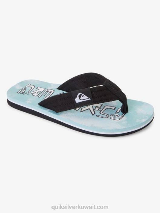 8-16 صندل مولوكاي ليباك شبابي Quiksilver أولاد 68002253 أزرق 1