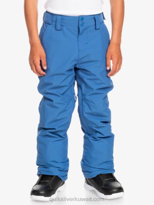 8-16 بنطلون سنو ستيت Quiksilver أولاد 68002294 الكوبالت الساطع
