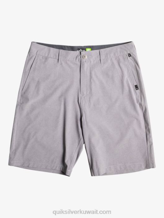 8-16 Union Heather Amphibian 19 شورت هجين Quiksilver أولاد 68002314 البرد