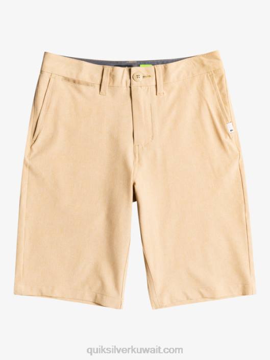 8-16 Union Heather Amphibian 19 شورت هجين Quiksilver أولاد 68002325 بلاج