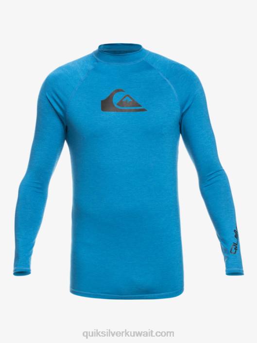 8-16 في جميع الأوقات ls Youth l / sl surf tee Quiksilver أولاد 68002101 فالارتا هيذر الأزرق