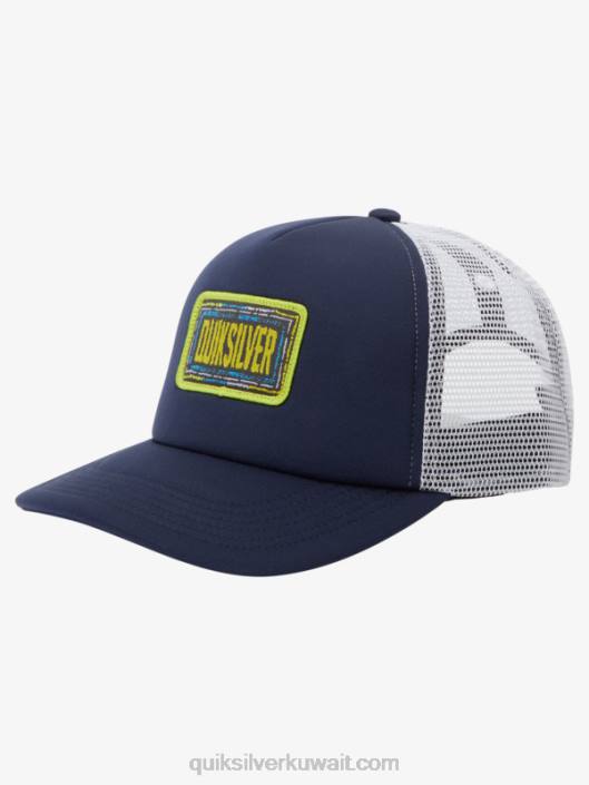 8-16 قبعة snapback الذروة متستر Quiksilver أولاد 68002046 بليزر كحلي