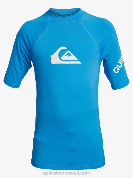 8-16 كل الأوقات قصيرة الأكمام upf 50 rashguard Quiksilver أولاد 68002244 مرح