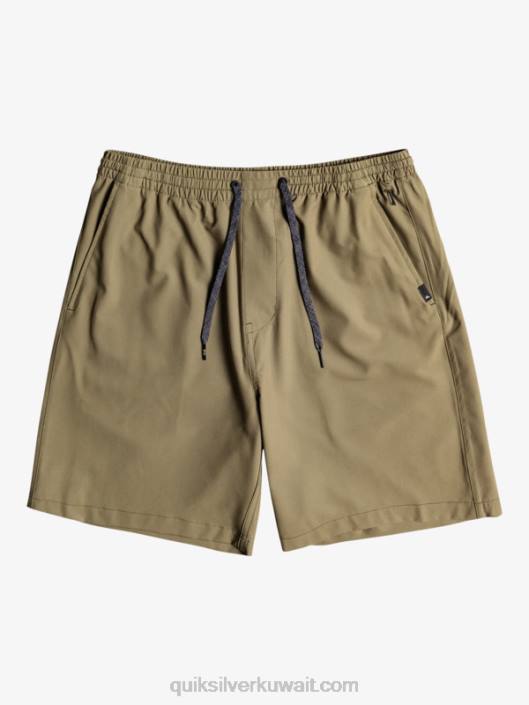 8-16 شورت هجين مرن محيطي yth 18 Quiksilver أولاد 68002255 ورق العنب