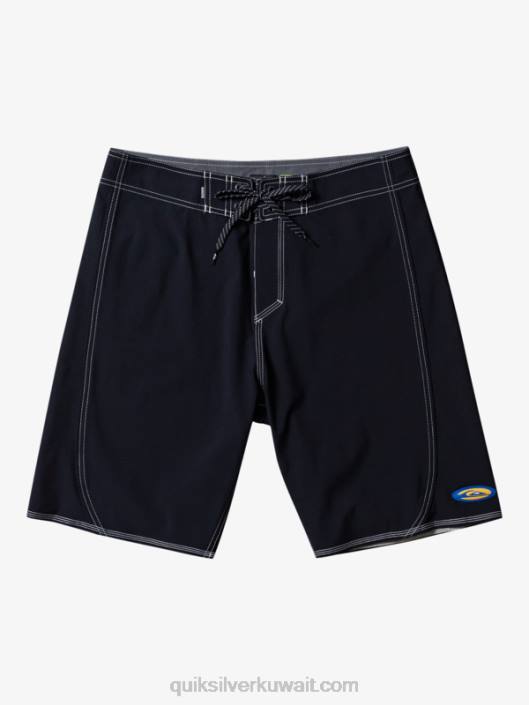 شورت متزلج 99 20 Quiksilver رجال 6800202 أسود
