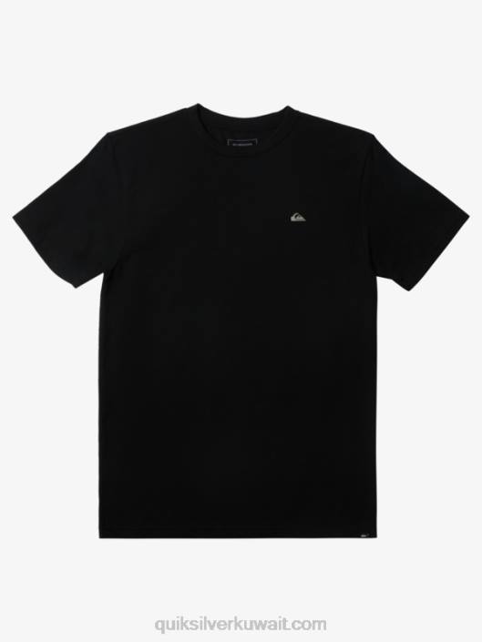 تي شيرت Mw Mini Logo Quiksilver رجال 6800109 أسود