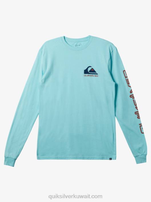 تيشيرت بشعار Omni Quiksilver رجال 6800297 الملاك الأزرق