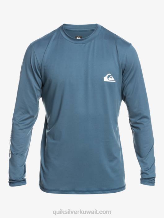 Omni Session Long Sleeve upf 50 Surf T-Shirt Quiksilver رجال 6800402 بحر بيرينغ