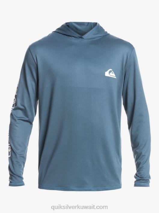 Omni Session upf 50 Long Sleeve Surf Tee Quiksilver رجال 6800770 بحر بيرينغ