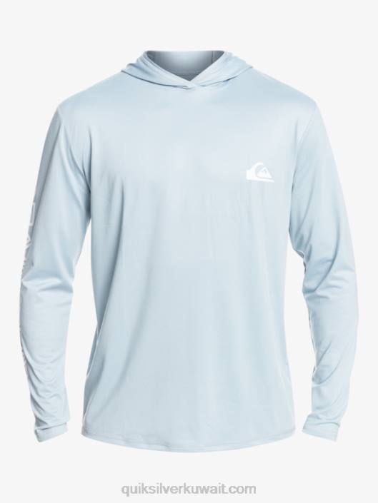 Omni Session upf 50 Long Sleeve Surf Tee Quiksilver رجال 6800771 أزرق سماوي