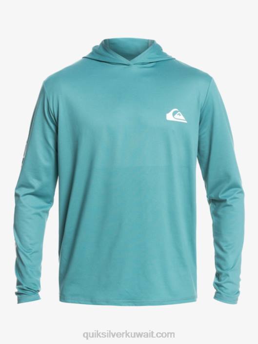 Omni Session upf 50 Long Sleeve Surf Tee Quiksilver رجال 6800772 بريتاني الأزرق