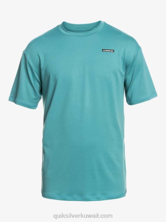Omni Session upf 50 Short Sleeve Surf Tee Quiksilver رجال 6800542 بريتاني الأزرق