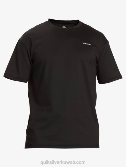 Omni Session upf 50 Short Sleeve Surf Tee Quiksilver رجال 6800543 أسود