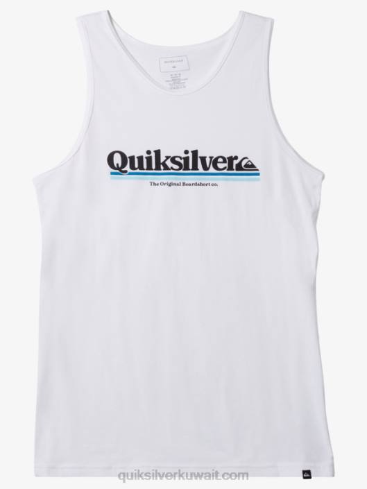 بين خطوط الخزان Quiksilver رجال 68001004 أبيض