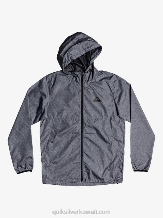 سترة واقية من الرياح اليومية Quiksilver رجال 68001011 هيذر رمادي غامق
