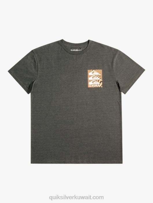 مشوه تي شيرت Quiksilver رجال 68001014 شبح