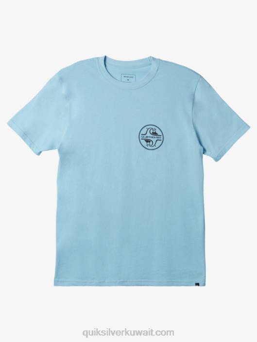 الأساسية فقاعة تي شيرت Quiksilver رجال 68001026 السماء الزرقاء