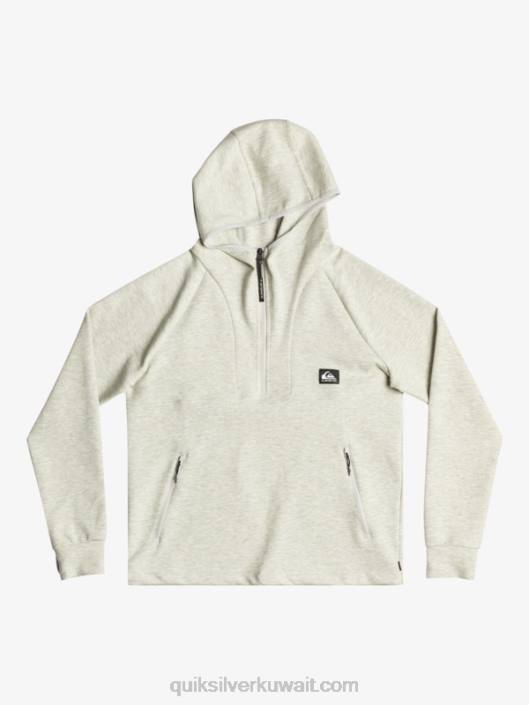 التنحي هوديي Quiksilver رجال 68001029 هيذر رمادي بنفسجي