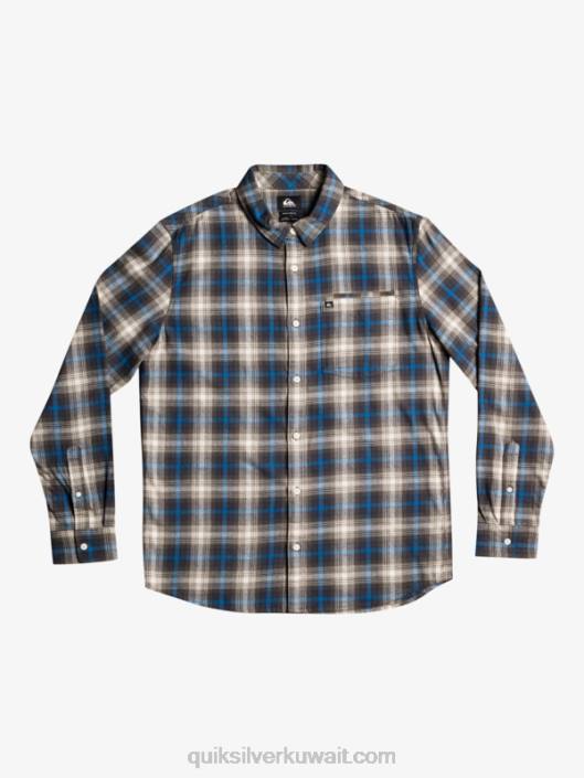 قميص كراموند سترتش كم طويل Quiksilver رجال 68001048 ورق عنب كراموند