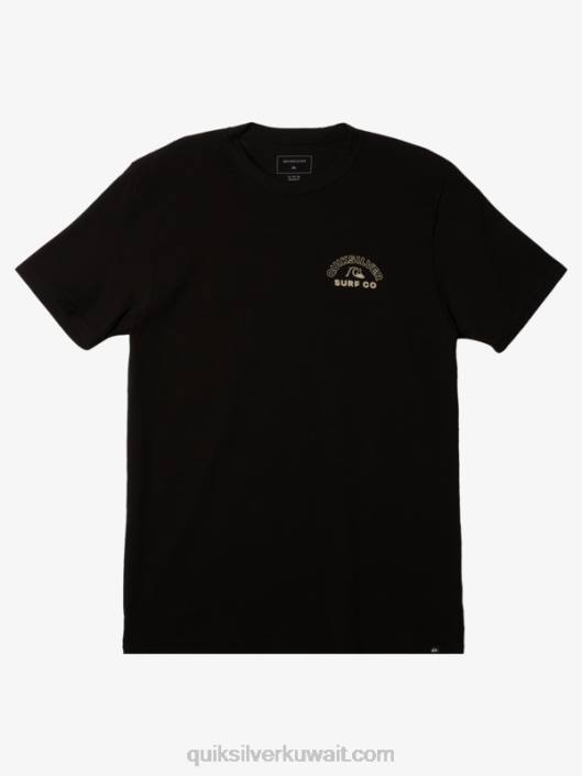 تي شيرت دائم Quiksilver رجال 6800106 أسود