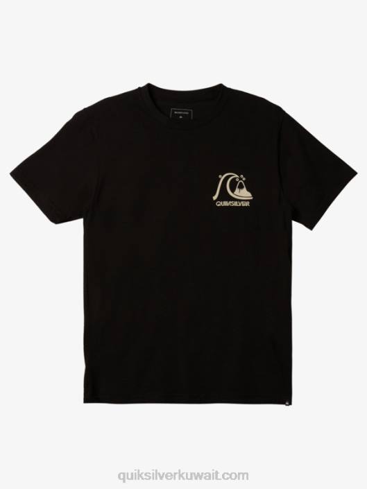 القميص الأصلي Quiksilver رجال 68001066 أسود