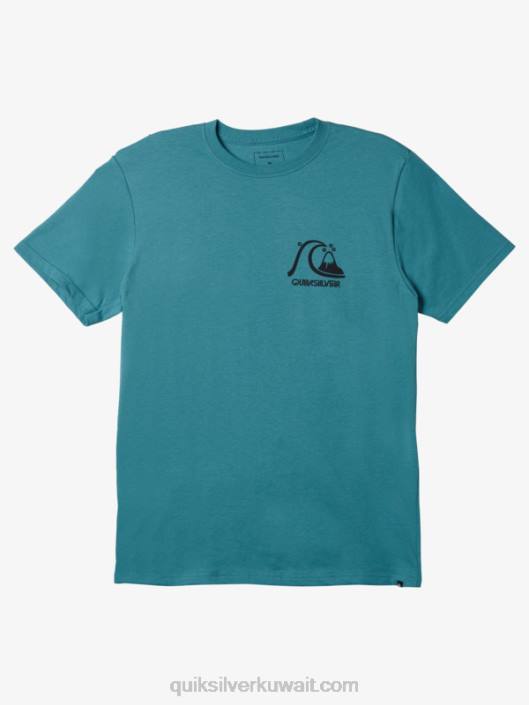 القميص الأصلي Quiksilver رجال 68001068 بريتاني الأزرق