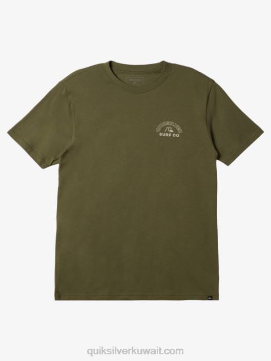 تي شيرت دائم Quiksilver رجال 6800107 اربع اوراق برسيم