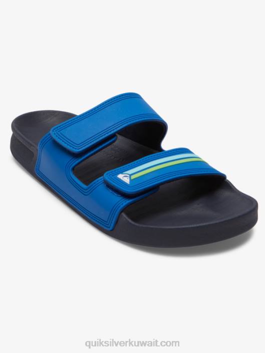 صندل ريفي مزدوج ضبط Quiksilver رجال 68001077 أزرق 1