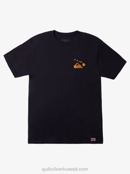 تي شيرت هاواي مزدوج خطاف السمكة Quiksilver رجال 68001112 بليزر كحلي