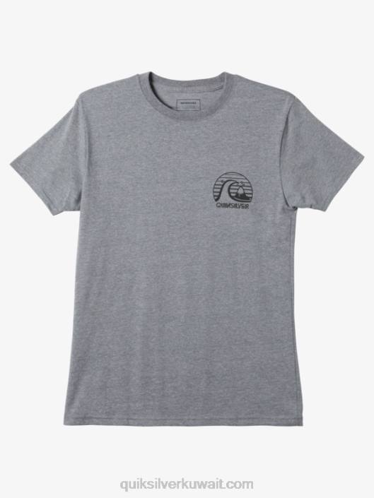 تيشيرت بولد موف مود Quiksilver رجال 68001138 هيذر رمادي متوسط