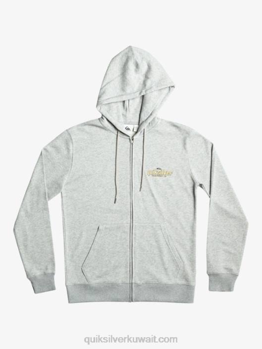 الكلمات الرمز البريدي هوديي Quiksilver رجال 68001148 هيذر رمادي فاتح