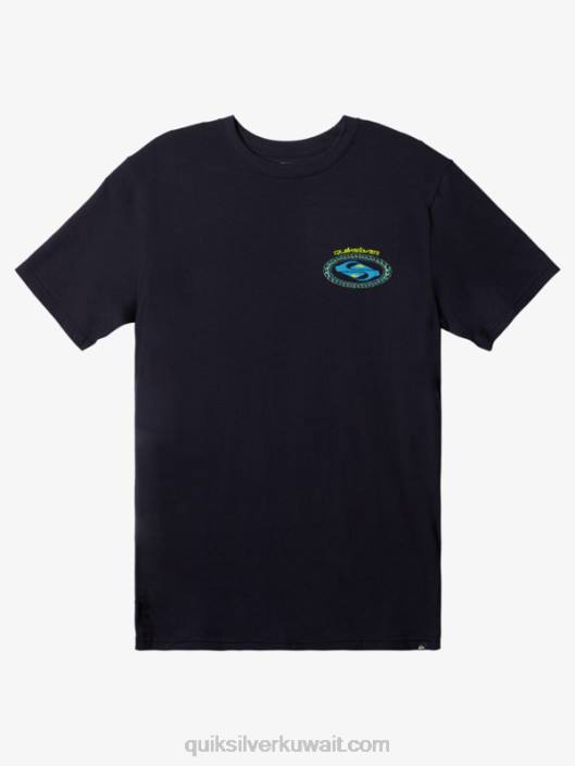 تي شيرت الجلد الثاني Quiksilver رجال 68001153 بليزر كحلي