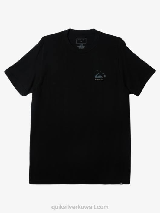 تي شيرت الناجين من هاواي Quiksilver رجال 6800116 أسود