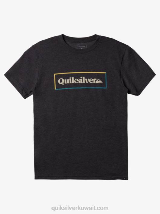 قميص وزارة الدفاع قفل بسيط Quiksilver رجال 68001166 هيذر الفحم