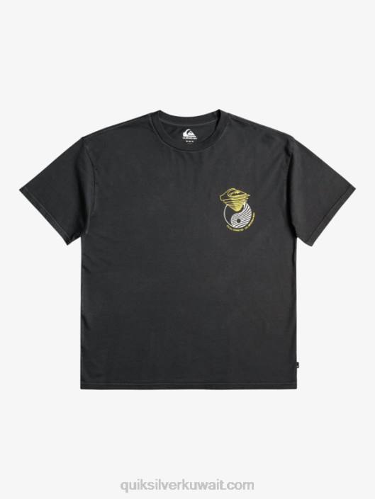 هناك تي شيرت Quiksilver رجال 68001167 أسود