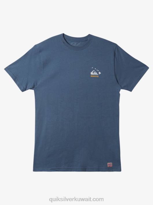 تي شيرت الناجين من هاواي Quiksilver رجال 6800118 بحر بيرينغ