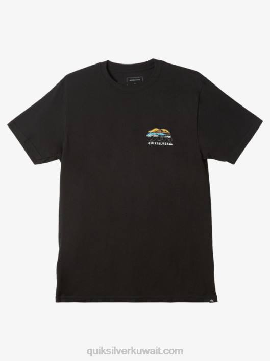 تي شيرت كاليفورنيا صن شاين Quiksilver رجال 68001184 أسود